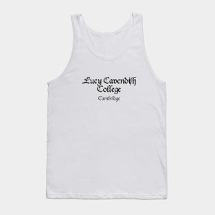 Cambridge Lucy Cavendish College Medieval University Tank Top